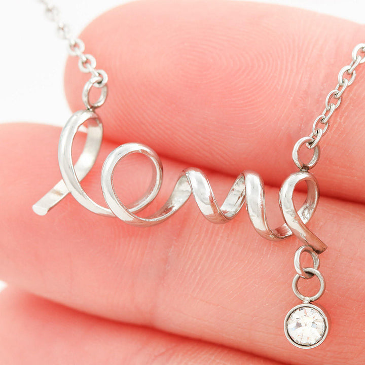 "To My Girlfriend from Boyfriend"- Scripted Love Necklace Gift Set - I Choose You Over and Over - Bianca Ysabel