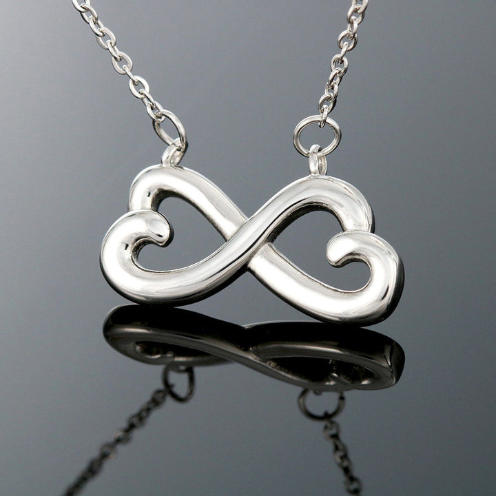 "To My Sister"  -  Infinity Hearts Necklace Gift Set - Since Then Till Now I Love You Sister - Bianca Ysabel
