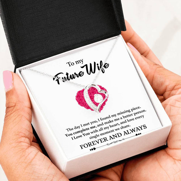 "To My Future Wife" - Forever Love Necklace Gift Set - I Found My Missing Piece - Bianca Ysabel