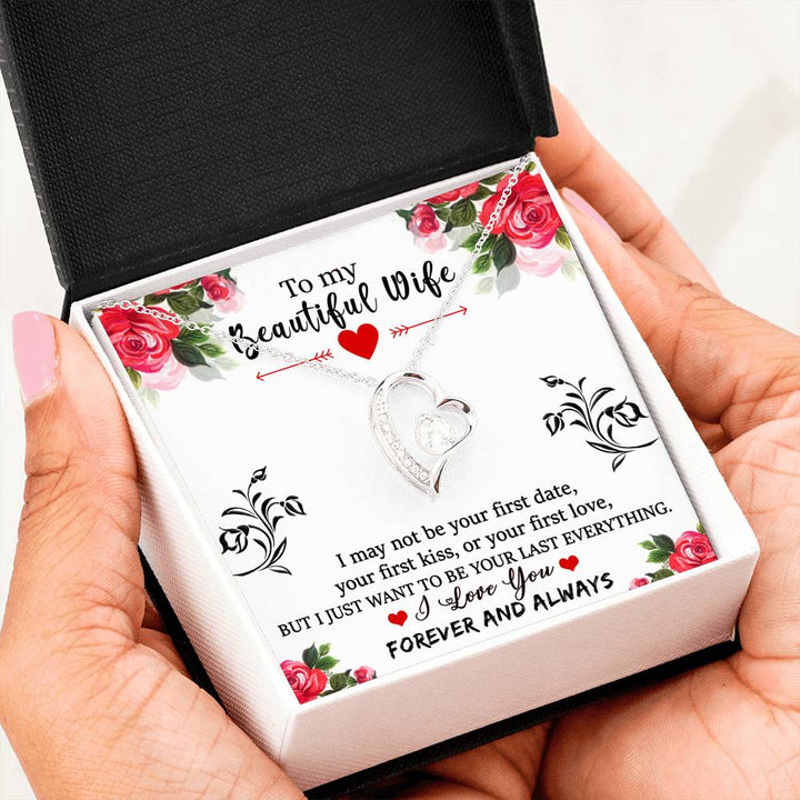 "To My Wife from Husband" - Forever Love Necklace Gift Set - I Just Want to be Your Last Everything - Bianca Ysabel