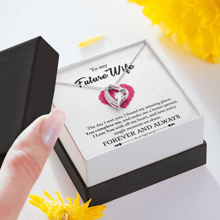 "To My Future Wife" - Forever Love Necklace Gift Set - I Found My Missing Piece - Bianca Ysabel