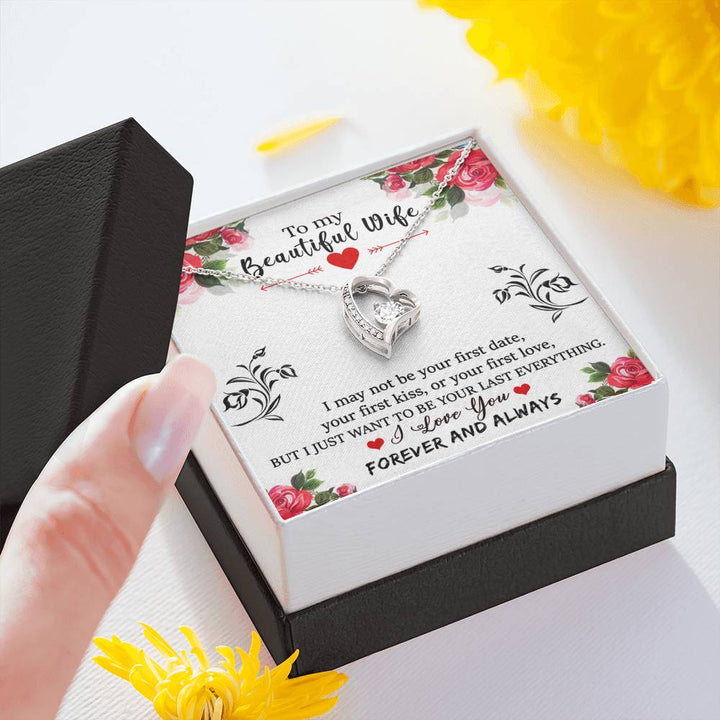 "To My Wife from Husband" - Forever Love Necklace Gift Set - I Just Want to be Your Last Everything - Bianca Ysabel