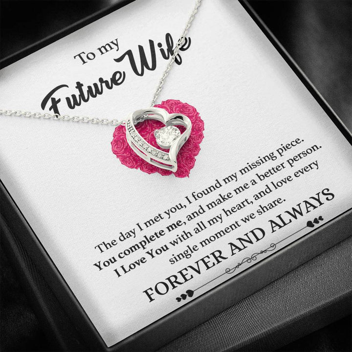 "To My Future Wife" - Forever Love Necklace Gift Set - I Found My Missing Piece - Bianca Ysabel