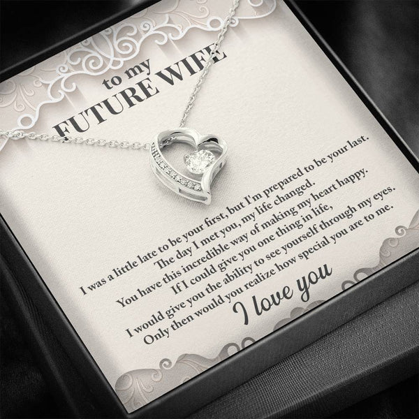 "To My Future Wife From Husband" - Forever Love Necklace Gift Set - The Day I Met You, My Life Changed - Bianca Ysabel