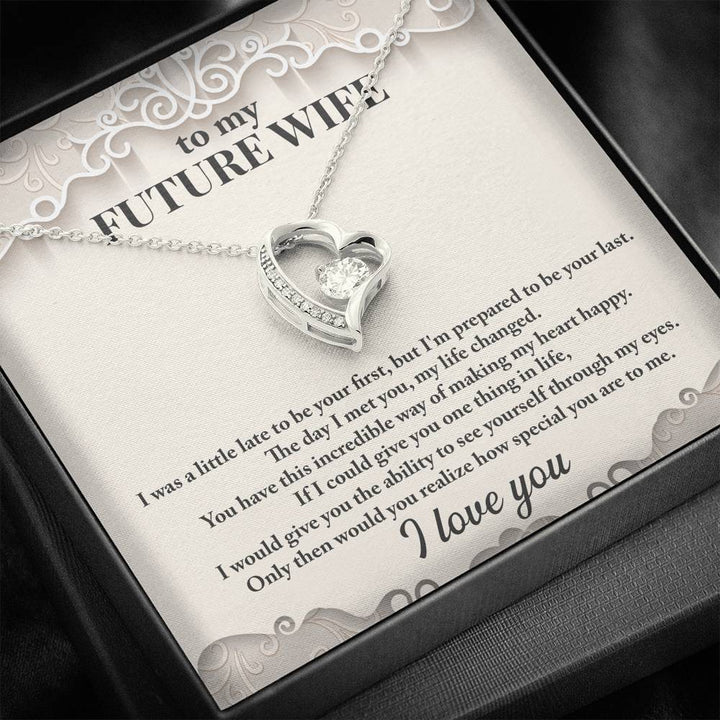 "To My Future Wife From Husband" - Forever Love Necklace Gift Set - The Day I Met You, My Life Changed - Bianca Ysabel