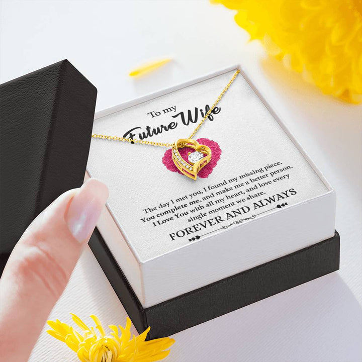 "To My Future Wife" - Forever Love Necklace Gift Set - I Found My Missing Piece - Bianca Ysabel