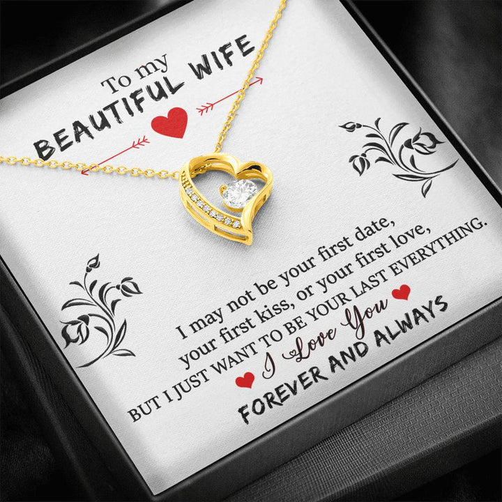 "To My Wife from Husband" - Forever Love Necklace Gift Set - Your Last Everything - Bianca Ysabel
