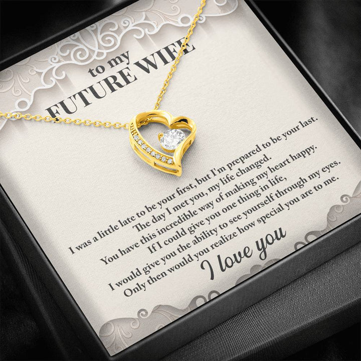 "To My Future Wife From Husband" - Forever Love Necklace Gift Set - The Day I Met You, My Life Changed - Bianca Ysabel