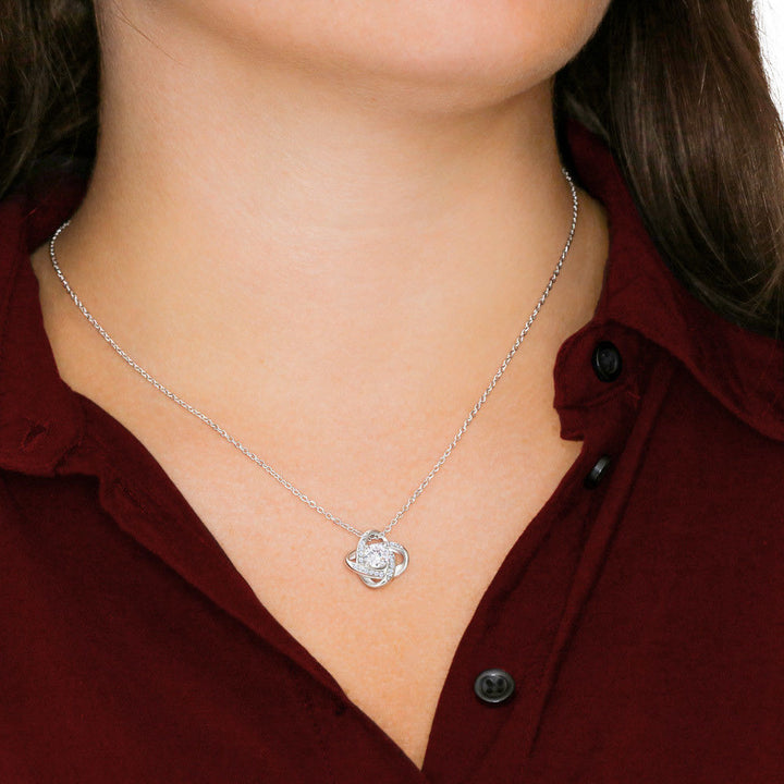 "To My Wife from Husband" - Love Knot Necklace Gift Set - I Just Want to be Your Last Everything - Bianca Ysabel