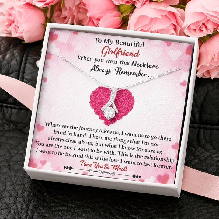 "To My Beautiful Girlfriend" - This is the Love I Want to Last Forever  - Alluring Necklace Gift Set - Bianca Ysabel