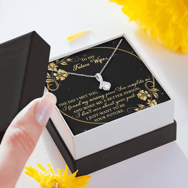 "To My Future Wife" - Alluring Beauty Necklace Gift Set - The Day I Met You, I Found My Missing Piece - Bianca Ysabel