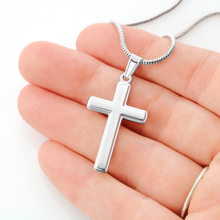 "To My Dad" - Cross Necklace Gift Set - You Taught Me To Go After My Dreams - Bianca Ysabel
